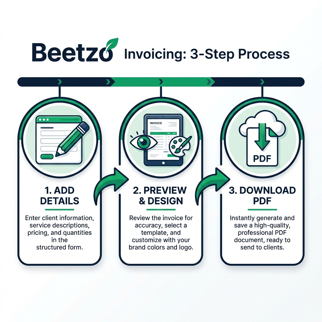 Invoicing Guide Infographic